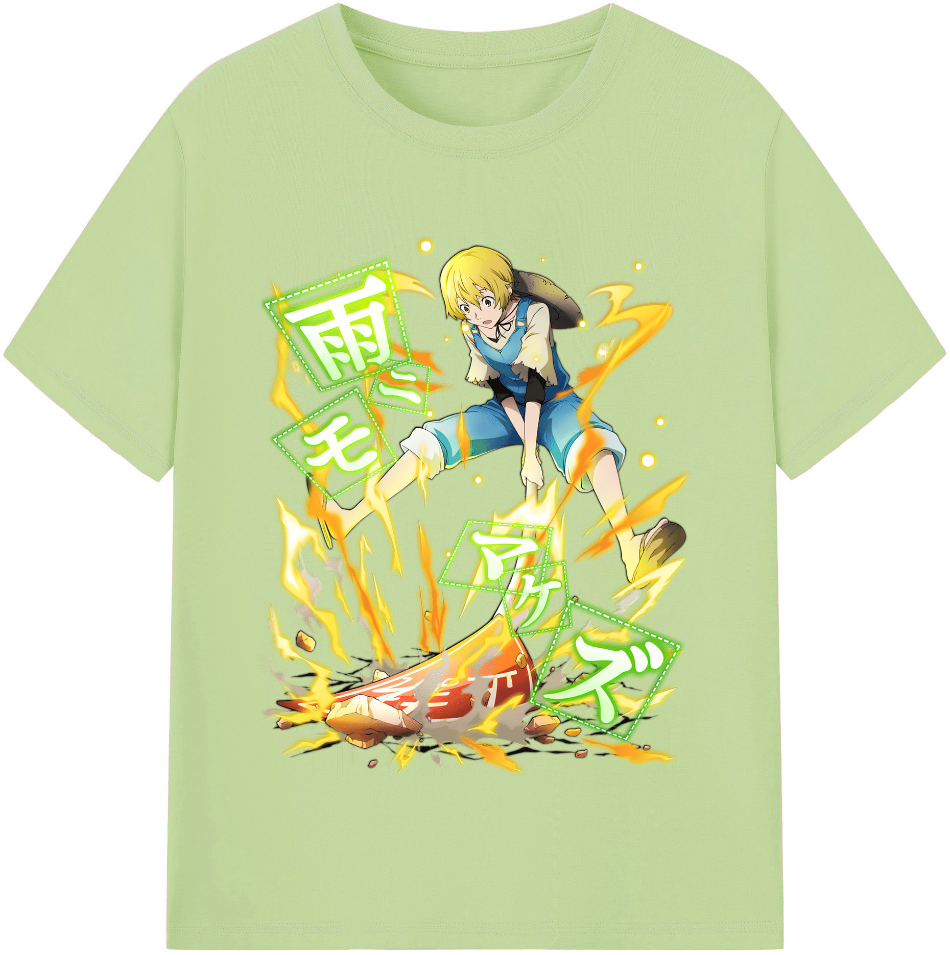 （画像用） 文豪ストレイドッグス Bungo Stray Dogs 綿100％半袖Tシャツ（フロントプリント）